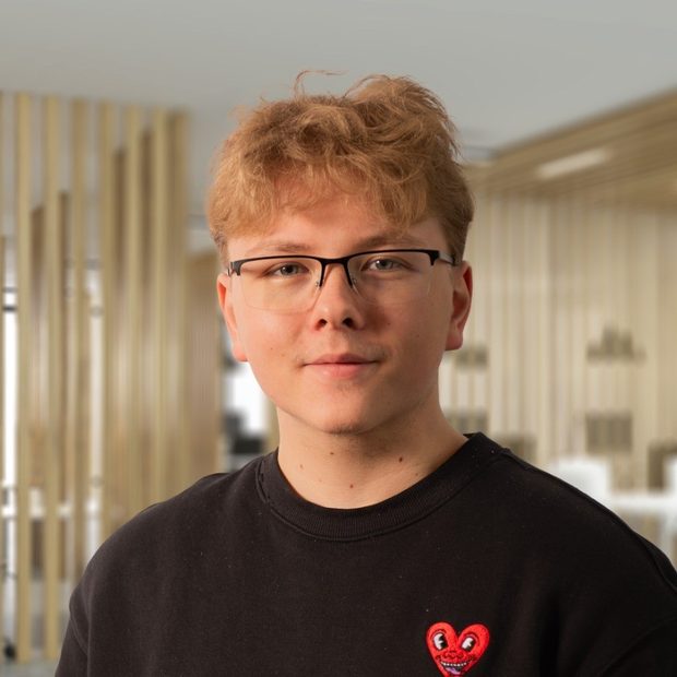 Portræt af Jonas Blichfeldt