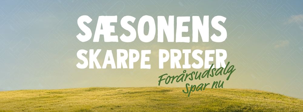 Typografisk hovedbudskab med kædens skrift og det subtile mønster i himlen